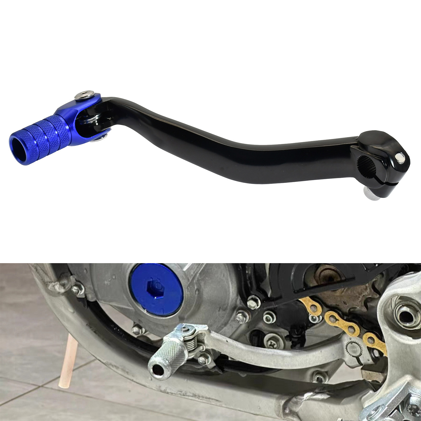 Motorcycle Gear Guide - Tuas Persneling Lipat CNC Aluminium Untuk