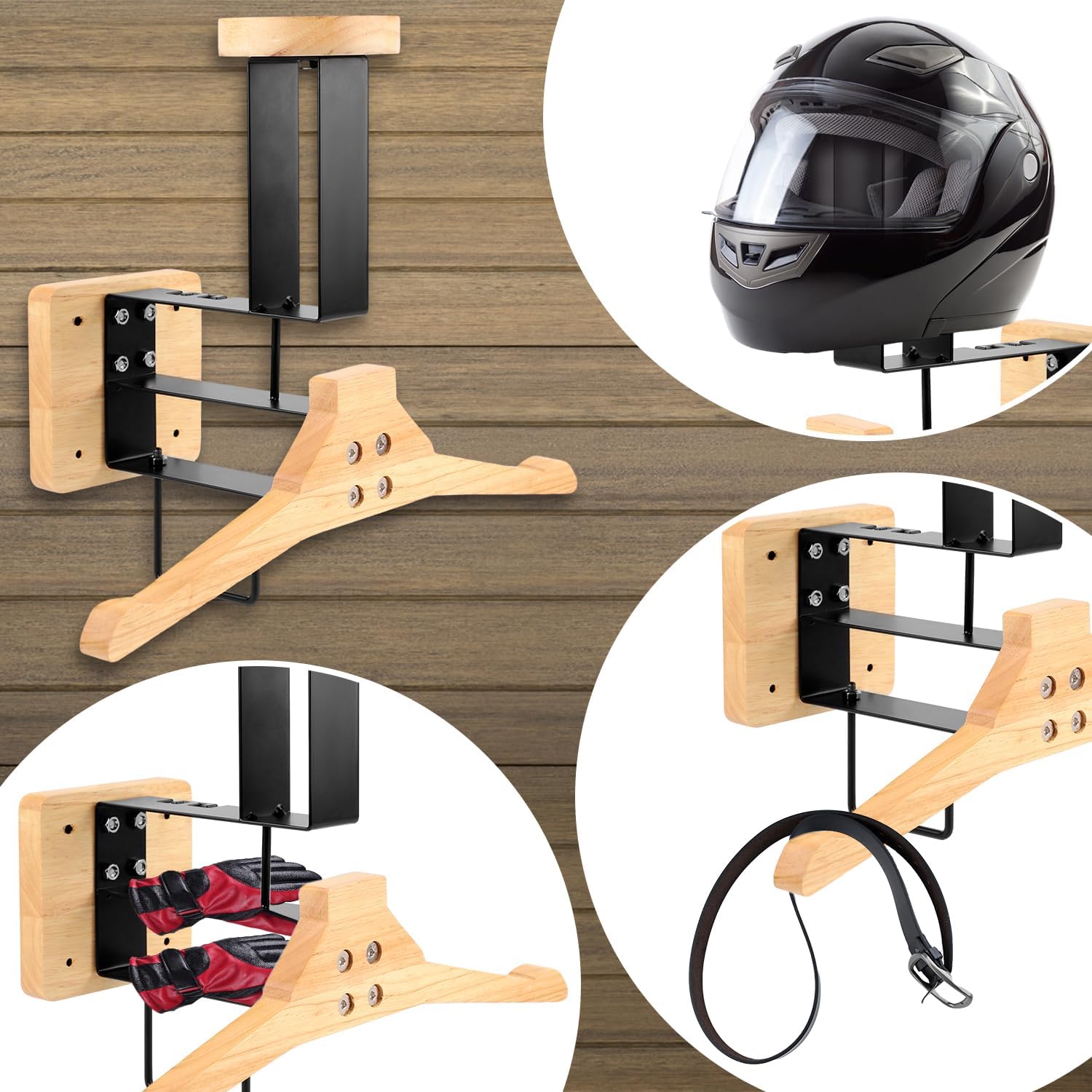 ​ Tempat Helm Sepeda Motor Gan - Motorcycle Gear Holder ulasan dan harga