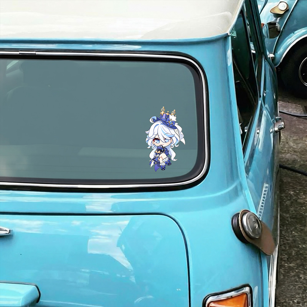 Stiker Mobil Genshin Impact Fu - Motorcycle Gear Auto ulasan dan harga