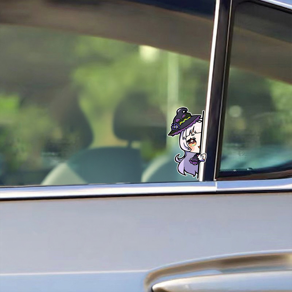 Stiker Mobil Hololive Murasaki - Motorcycle Gear Auto ulasan dan harga
