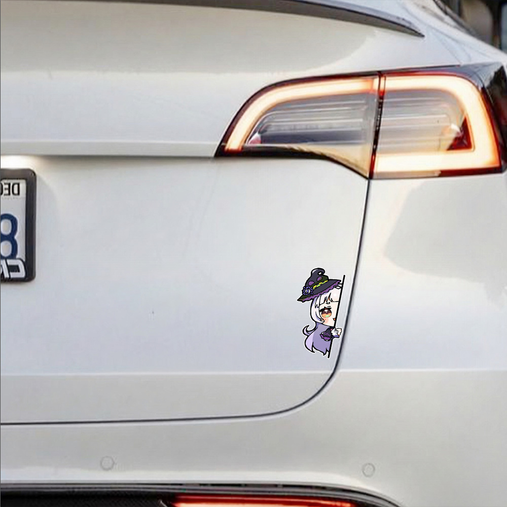 Stiker Mobil Hololive Murasaki - Motorcycle Gear Auto ulasan dan harga